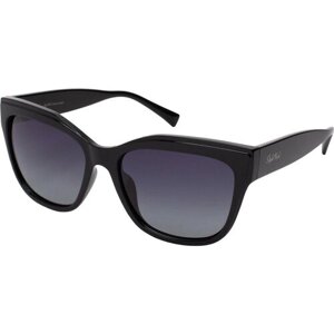 Солнцезащитные очки StyleMark, вайфареры, поляризационные, с защитой от УФ, градиентные, для женщин, черный