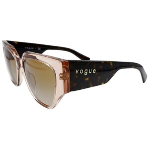 Солнцезащитные очки Vogue eyewear, кошачий глаз, для женщин, розовый