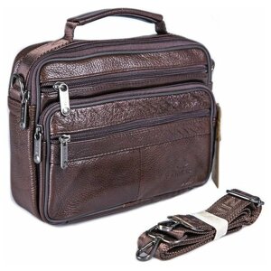 Сумочка ZNIXS / сумка через плечо кожаная / мужская сумка планшет через плечо / кожаная сумка планшет через плечо / сумка на плечо / кроссбоди сумка