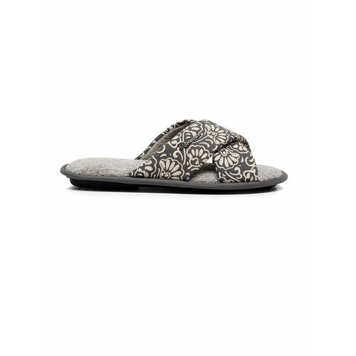 Тапочки mingul & meiyeon, текстиль, размер 45/46, серый