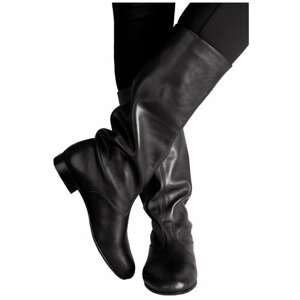 Туфли VARIANT, для танцев, натуральная кожа, размер 40, черный
