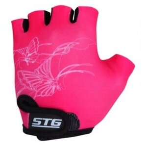 Велоперчатки STG 819 S розовый Х61898-С