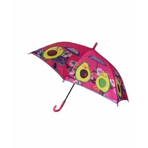Зонт-трость ANSTY, полуавтомат, розовый