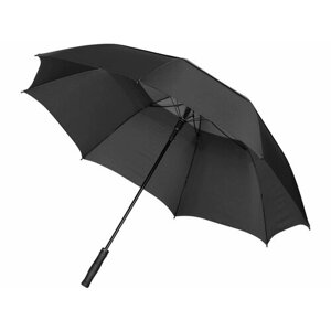 Зонт-трость CenterSuvenir, автомат, для женщин, черный