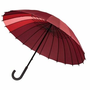 Зонт-трость molti, механика, для мужчин, красный