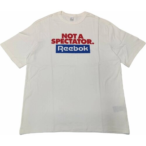 Беговая футболка Reebok, размер S, белый