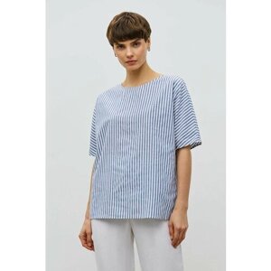 Блуза Baon, размер 42, белый, синий