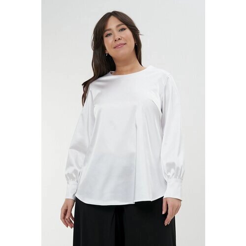 Блуза Olsi, размер 52, белый