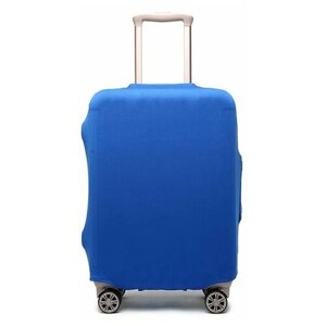 Чехол для чемодана , полиэстер, размер M, синий