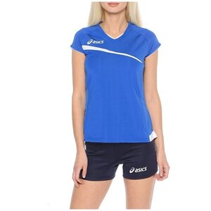 Форма ASICS волейбольная, майка и шорты, размер 2XL, синий