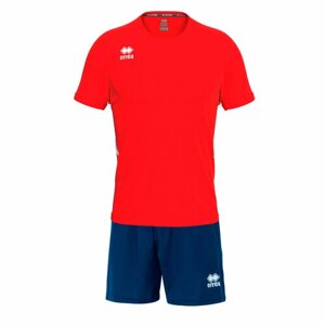 Форма Errea волейбольная, шорты и футболка, размер 3XL, красный