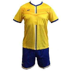 Футбольная форма CLIFF 1901 взр. желто-синяя 3XL