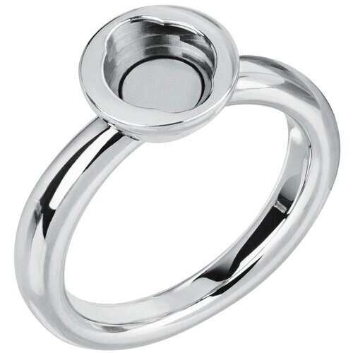 Кольцо Breil Milano, нержавеющая сталь, размер 15.8, белый