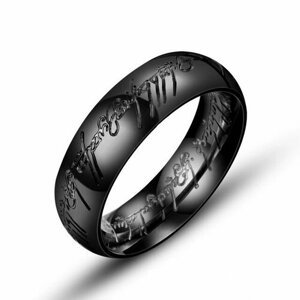 Кольцо Кольцо всевластия, размер 20, черный