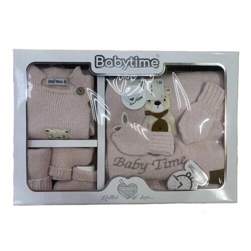 Комплект одежды BabyTime для девочек, размер 56, розовый