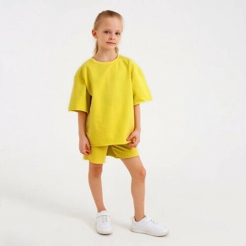 Комплект одежды Minaku, размер 104, желтый