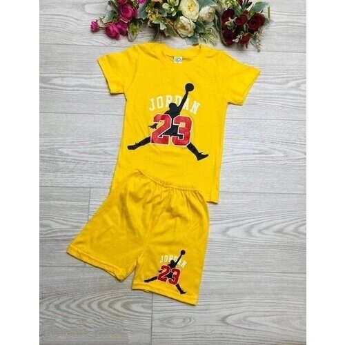 Комплект одежды Zari, размер 4 года, желтый