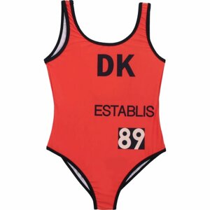 Купальник DKNY, размер 164, оранжевый
