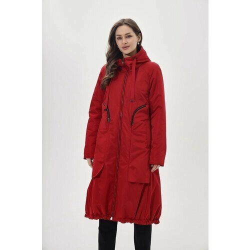 Куртка D'IMMA fashion studio Симона, размер 54, красный