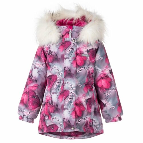 Куртка KERRY зимняя, размер 116, розовый