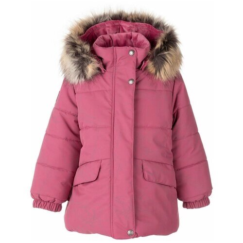 Куртка KERRY зимняя, удлиненная, размер 116, бордовый