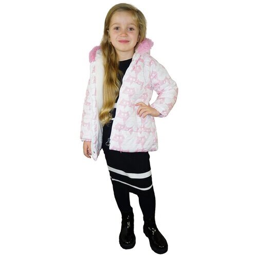 Куртка MIDIMOD GOLD для девочек, демисезон/зима, размер 92, розовый
