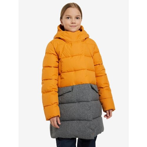 Куртка OUTVENTURE, размер 38/40, серый, оранжевый