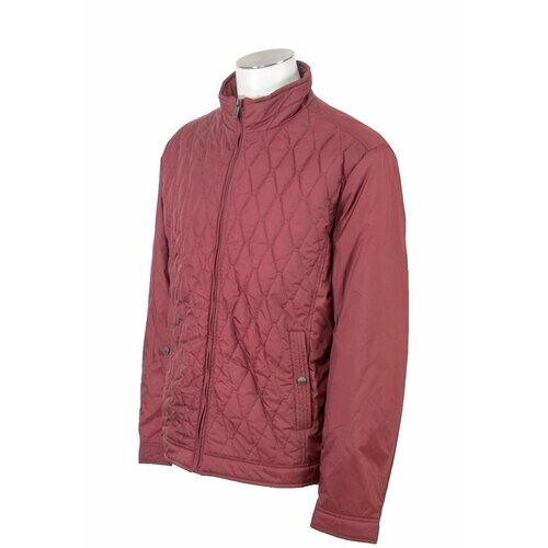 Куртка VIVACANA демисезонная, силуэт прямой, утепленная, размер 3xl, бордовый