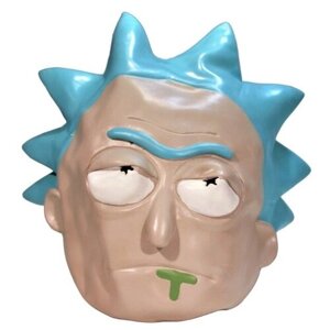Латексная маска Рик, реквизит для косплея, латексная маска героев фильмов, реалистичная маска на Хэллоуин