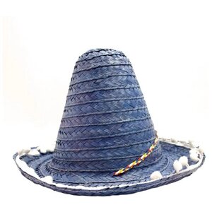 Мексиканское мини-сомбреро, синее (12277)