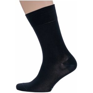 Мужские носки Grinston, 1 пара, классические, размер 29, черный