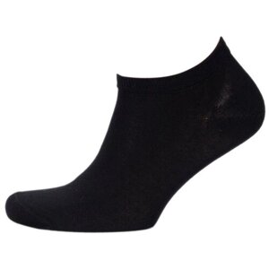 Мужские носки LorenzLine, 1 пара, укороченные, износостойкие, размер 27 (41-42), черный