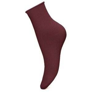 Мужские носки Ростекс, 3 пары, классические, ослабленная резинка, воздухопроницаемые, размер 23, красный
