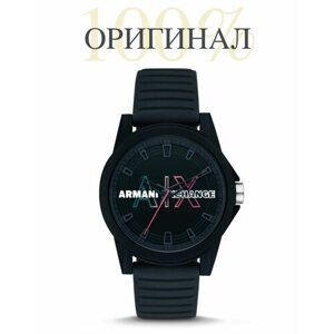 Наручные часы Armani Exchange Часы наручные мужские AX2529 Armani Exchange, Кварцевые, 44 мм, черный