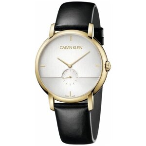 Наручные часы CALVIN KLEIN Швейцарские наручные часы Calvin Klein K9H2X5C6, черный