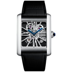 Наручные часы Cartier Cartier Tank MC W5310026, серебряный, черный