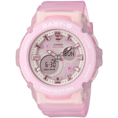 Наручные часы CASIO Часы женские Casio Baby-G BGA-270FL-4A, розовый