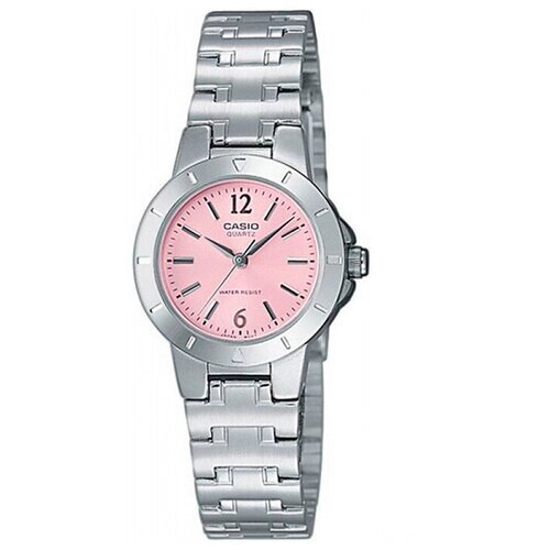 Наручные часы CASIO Collection Casio LTP-1177A-4A1, розовый, серебряный