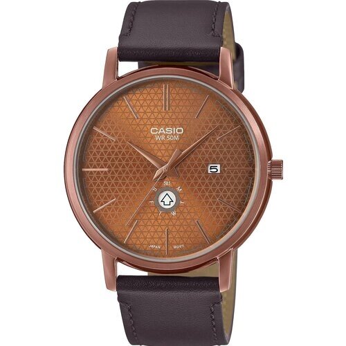 Наручные часы CASIO Collection Casio MTP-B125RL-5A, коричневый