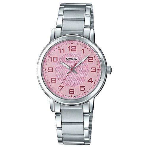 Наручные часы CASIO Collection LTP-E159D-4B, розовый, серебряный