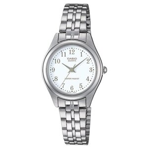 Наручные часы CASIO Collection Women LTP-1129PA-7B, серебряный, голубой