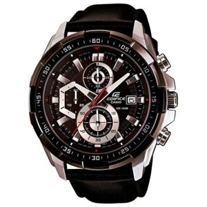 Наручные часы CASIO Edifice Японские наручные часы Casio Edifice EFR-539L-1A, черный, серебряный