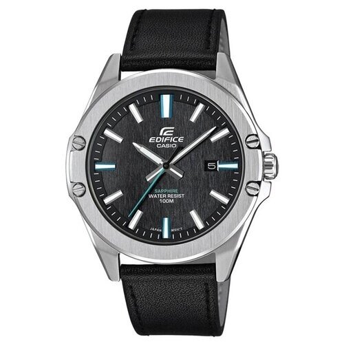 Наручные часы CASIO EFR-S107L-1A, черный, серебряный