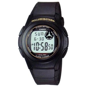 Наручные часы CASIO F-200W-9A, черный
