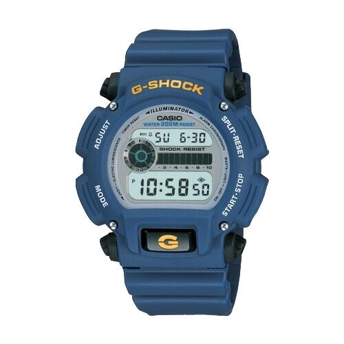 Наручные часы CASIO G-Shock DW-9052-2V, черный, синий