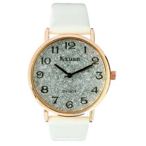 Наручные часы Часы наручные женские "Kхuan", d-3.5 см, белые, мультиколор