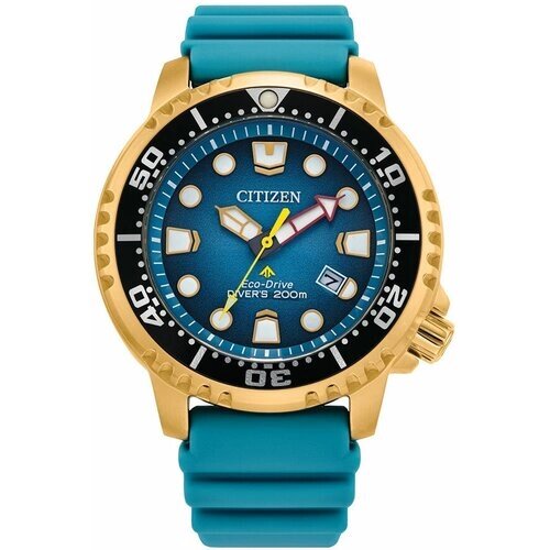 Наручные часы CITIZEN BN0162-02X, голубой, бирюзовый