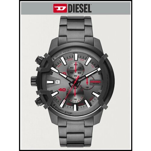 Наручные часы DIESEL Griffed Мужские кварцевые наручные часы Diesel, серый