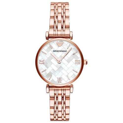 Наручные часы EMPORIO ARMANI Dress AR11110, розовый, золотой