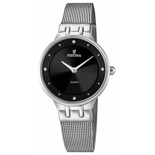 Наручные часы FESTINA Mademoiselle Наручные часы Festina Mademoiselle 20597, серебряный, черный